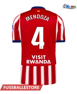 Günstige Atletico Madrid Rodrigo Mendoza #4 Heimtrikot 2026-27 Kurzarm
